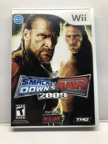 Wwe smackdown raw 2009 - 2009, con
