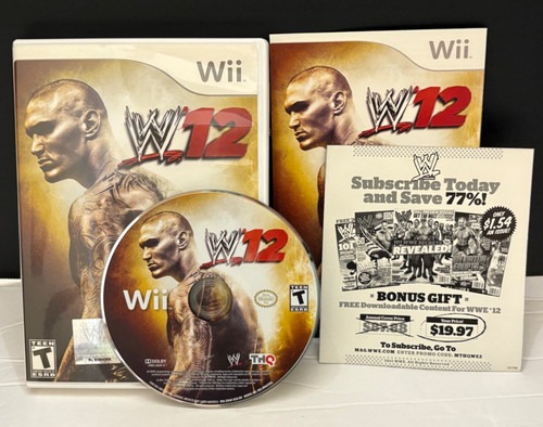 Videogioco wwe nintendo - wwe, '12