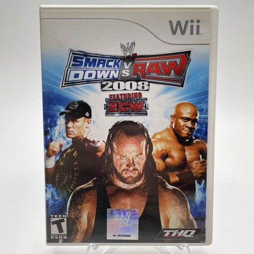 Wwe smackdown raw 2008 - wwe,