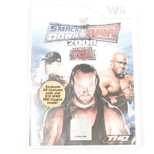 Smackdown raw wwe 2008 con - vs,