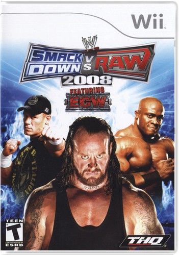 Wwe smackdown raw 2008 - wwe,
