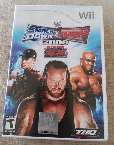 Wwe smackdown raw 2008 - raw,